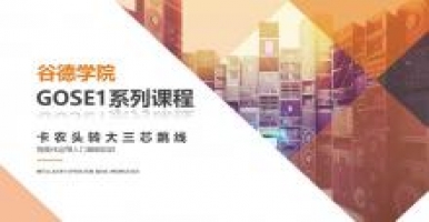 谷德学院GOSE1系列课程之卡农头转大三芯